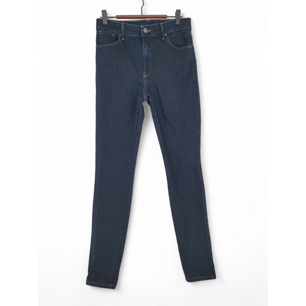 Mott & Bow High Rise Skinny Jeans 29x30 Dark Wash‎ Stretch Denim EUC